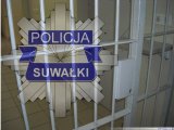 krata i odznaka suwalskiej Policji