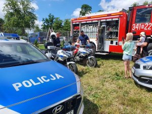 Policjant na pikniku