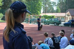 Spotkanie policjantów z dziećmi