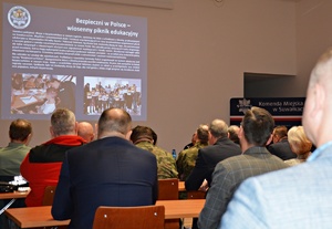 Odprawa roczna- głos zabrał I Zastępca Komendanta