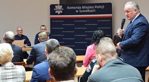 Odprawa roczna- głos zabrał Starosta Suwalski