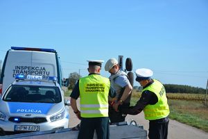 Policjanci ruchu drogowego