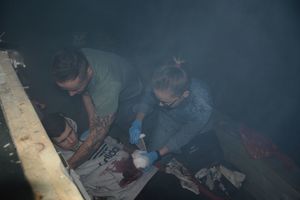 Policjanci ćwiczą udzielanie pomocy