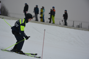 Policjant na nartach