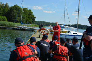 Szkolenie wodne policjantów