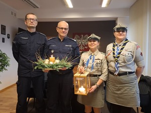 przekazanie światła pokoju