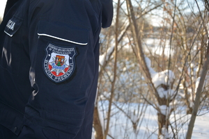 fragment munduru policjanta