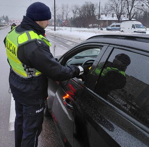 Policyjna Kontrola drogowa