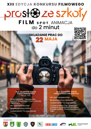 plakat ogłaszający konkurs