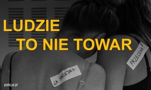 ludzie to nie towar -plakat